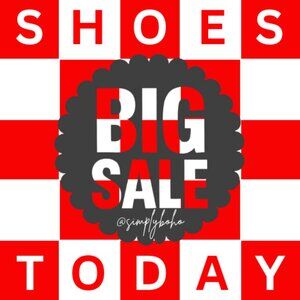 BIG SALE on SHOES --- 50% --- SEND YOUR OFFERS ~ 12/31 thru 01/04